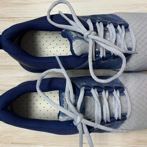 Timberland Women’s Radius Composite Toe Work Sneaker – Size 9.5W (Ice Blue) - Picture 6 of 13